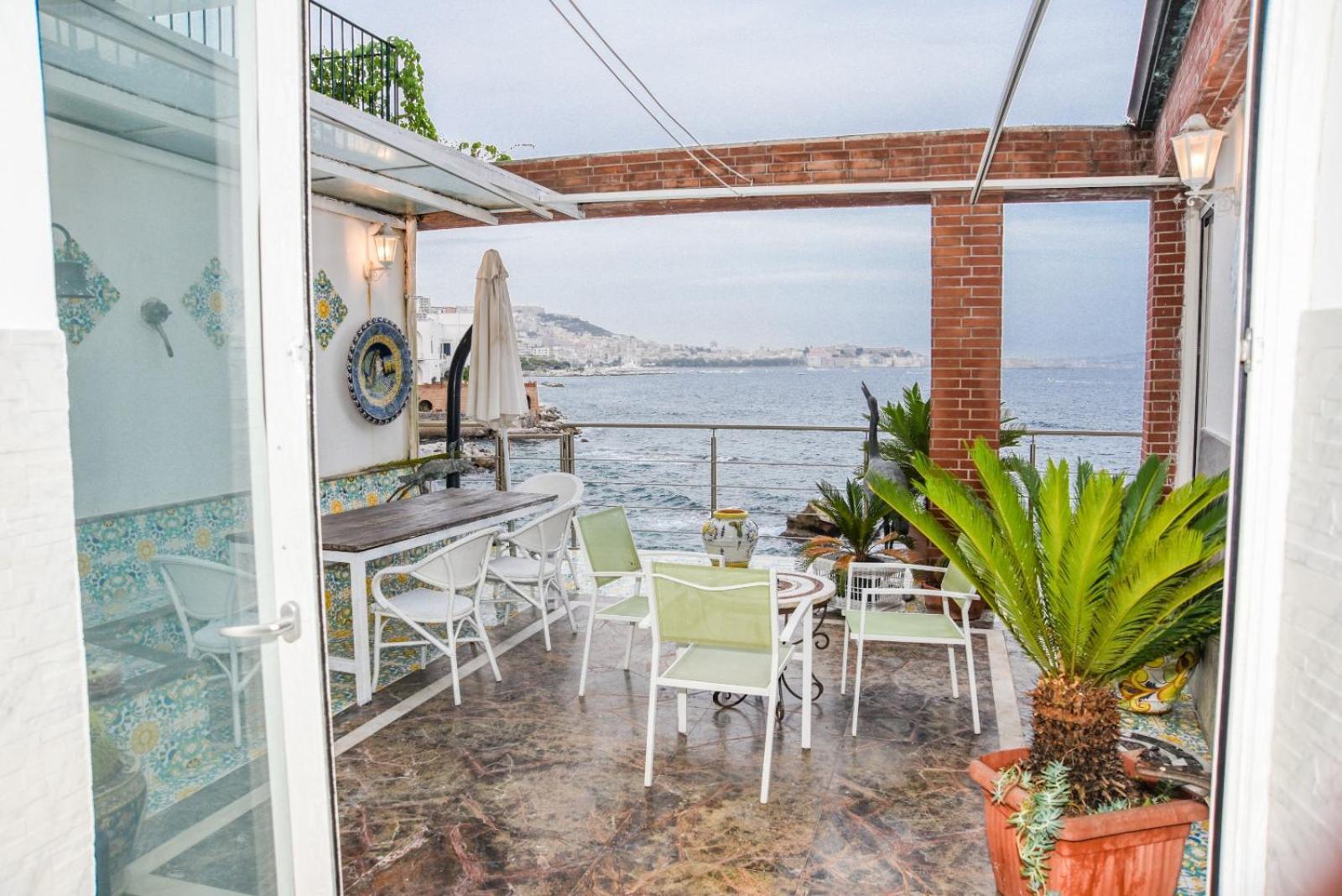Ferienwohnung La Casa Sul Mare Neapel Exterior foto